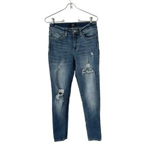 Vervet‎ sz 27 mid rise distressed skinny jeans womens